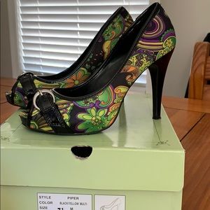 Sarah Jayne Piper Peeptoe Pumps